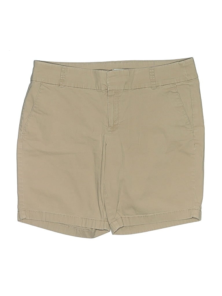 Pre-owned J.crew Factory Store Khaki Shorts In Tan