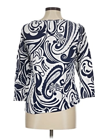 Talbots 3/4 Sleeve T-Shirt (view 2)