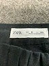 Zara Graphic Black Shorts Size 9 - photo 3