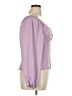 Gap 100% Polyester Purple Long Sleeve Blouse Size XL - photo 4