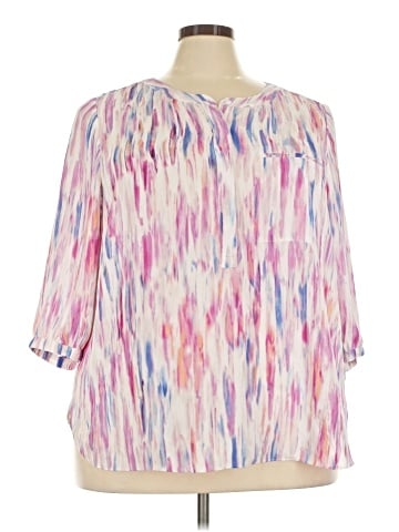 Not Your Daughter's Jeans 3/4 Sleeve Blouse (view 1)