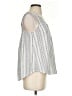 Thread & Supply Silver Sleeveless Blouse Size S - photo 4