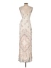 Seraphine 100% Viscose Ivory Cocktail Dress Size 4 Maternity - photo 2