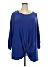 Notations Blue 3/4 Sleeve Top Size 3X - photo 1