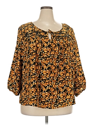 Adrienne Vittadini 3/4 Sleeve Blouse (view 1)