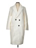 Express 100% Polyester Ivory Coat Size L - photo 1