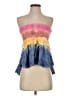 Chaser Tie-dye Blue Denim Skirt Size XS - photo 1