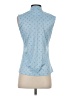 Greg Norman 100% Polyester Blue Sleeveless Blouse Size S - photo 2
