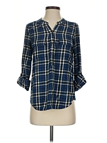 Joie 3/4 Sleeve Button-Down Shirt (view 1)