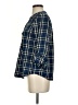 Joie Plaid Blue 3/4 Sleeve Button-Down Shirt Size XS - photo 5