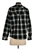 L.L.Bean 100% Cotton Plaid Blue Green Cardigan Size S - photo 2