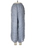 Flax 100% Linen Print Blue Linen Pants Size 6 (S) - photo 2