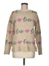 Cupcakes & Cashmere Hearts Tan Pullover Sweater Size M - photo 1