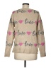 Cupcakes & Cashmere Hearts Tan Pullover Sweater Size M - photo 2