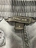 Point Sur Chevron-herringbone Gray Linen Pants Size 2 - photo 7