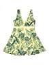 ECupper Tropical Yellow Swimsuit Cover Up Size S - photo 1