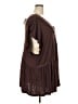 Torrid Brown Short Sleeve Blouse Size 5X Plus (6) - photo 4