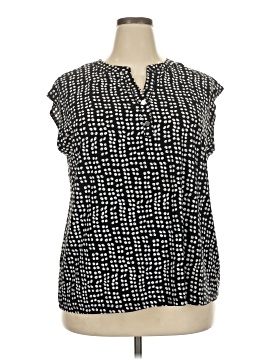 Anne Klein Short Sleeve Blouse