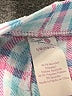 Secret Treasures Checkered-gingham Teal Shorts Size L - photo 3