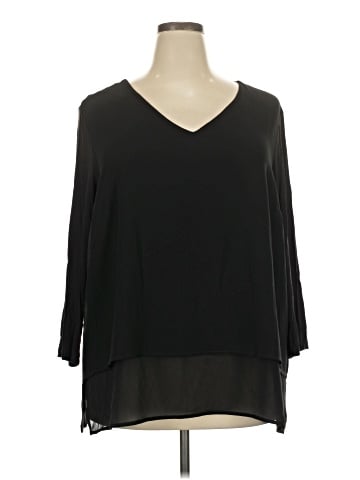 MICHAEL Michael Kors 3/4 Sleeve Blouse (view 1)