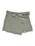 Express Stripes Green Ivory Skort Size 6 - photo 1
