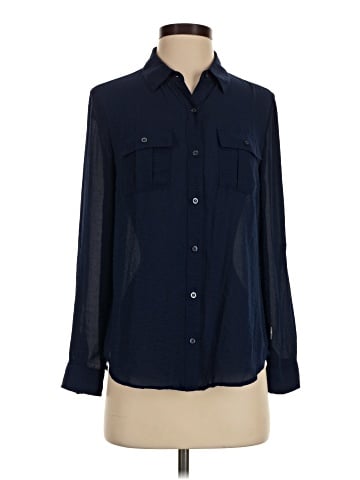 a.n.a. A New Approach Long Sleeve Blouse (view 1)