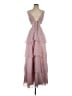 Line & Dot 100% Polyester Pink Cocktail Dress Size M - photo 1