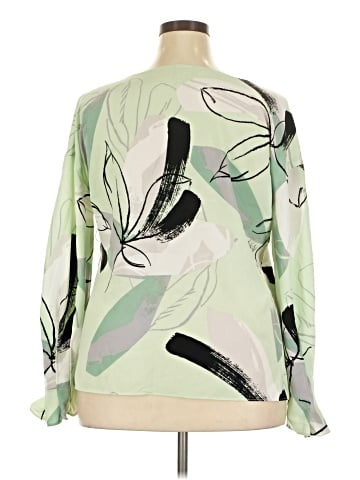 Worthington Long Sleeve Blouse (view 2)