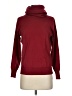 Jaeger Solid Burgundy Turtleneck Sweater Size XS (estimated) - photo 1