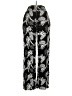 Blue Rain 100% Rayon Print Black Casual Pants Size S - photo 1