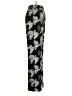 Blue Rain 100% Rayon Print Black Casual Pants Size S - photo 4