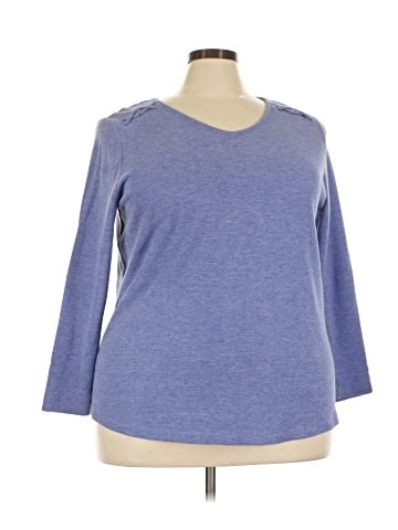 Cj Banks 3/4 Sleeve T-Shirt (view 1)