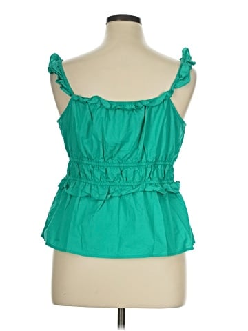 Skies Are Blue Sleeveless Blouse (view 2)