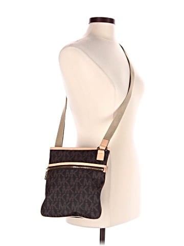 MICHAEL Michael Kors Leather Crossbody Bag (view 2)