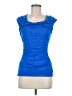 Iz Byer Blue Sleeveless Top Size M - photo 1