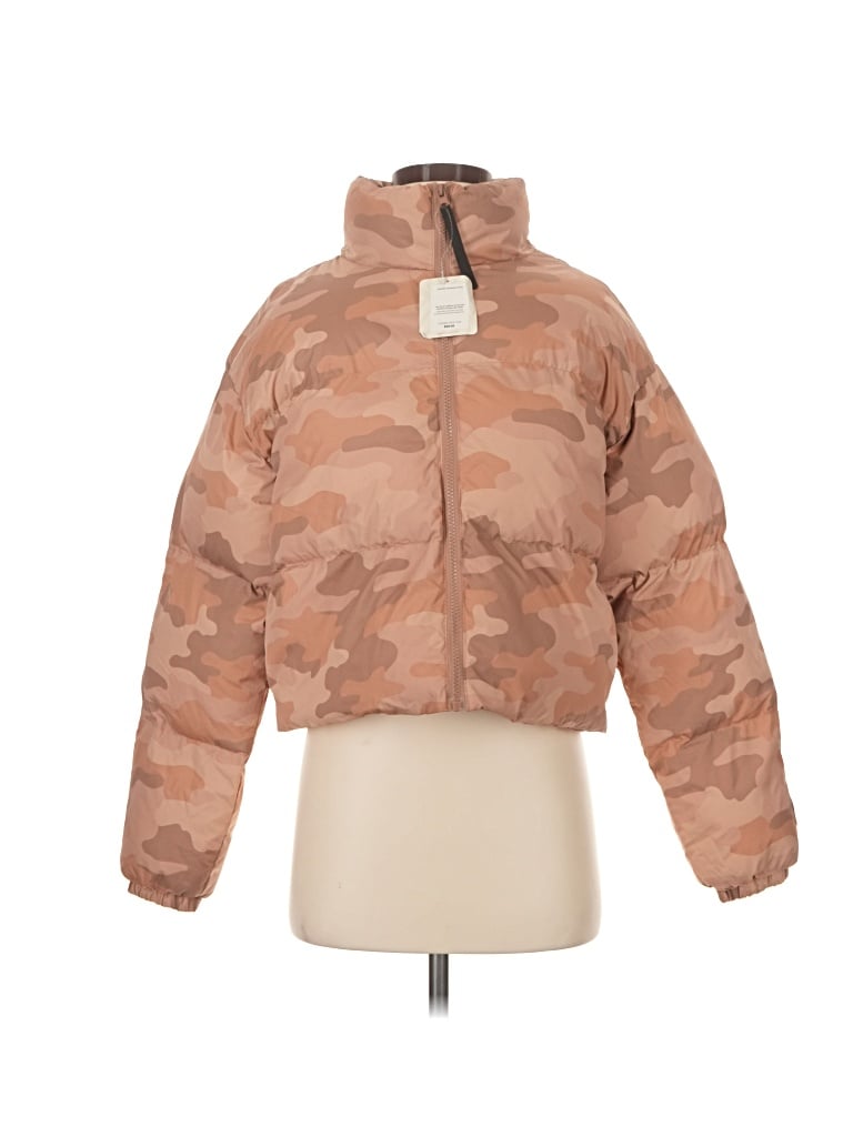 Fabletics Snow Jacket In Tan