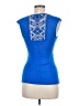 Iz Byer Blue Sleeveless Top Size M - photo 2