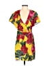 Zara Basic Tropical Yellow Cocktail Dress Size XS - photo 1