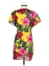 Zara Basic Tropical Yellow Cocktail Dress Size XS - photo 2