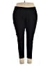 DKNY Jeans Solid Black Active Pants Size 3X - photo 1