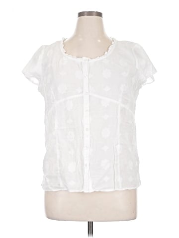 Van Heusen Short Sleeve Blouse (view 1)