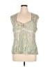 Axcess 100% Polyester Green Tank Top Size 16 - photo 1