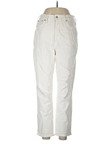Madewell The Curvy Perfect Vintage Jean in Tile White (view 1)