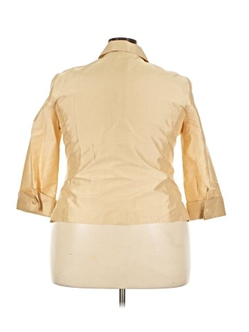 Kate Hill 3/4 Sleeve Silk Top (view 2)