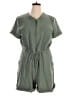 Gap Fit Solid Green Romper Size XL - photo 1