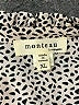 Monteau Ivory Short Sleeve Blouse Size XL - photo 7