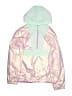 Cat & Jack 100% Polyester Color Block Pink Raincoat Size 14 - photo 1