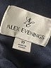 Alex Evenings Black Cocktail Dress Size 10 - photo 7