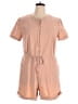 Gap Fit Solid Pink Romper Size XL - photo 1