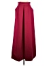 Talbots 100% Polyester Burgundy Formal Skirt Size S - photo 1